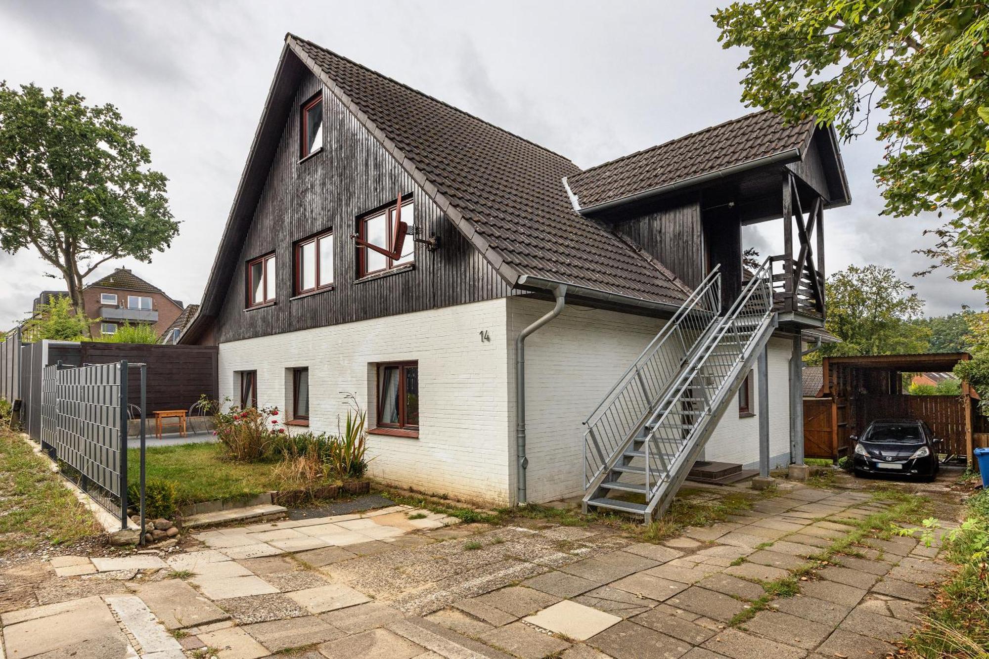 Gemuetliche Wohnung Buchholz I D N ブーフホルツ・イン・デア・ノートハイデ エクステリア 写真